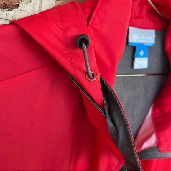 Columbia Red and Gray Windbreaker for Active Adventures - Picture 7 of 14